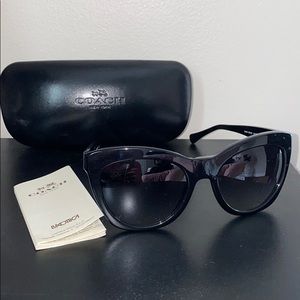Coach HC 8151 (L134) Black Sunglasses